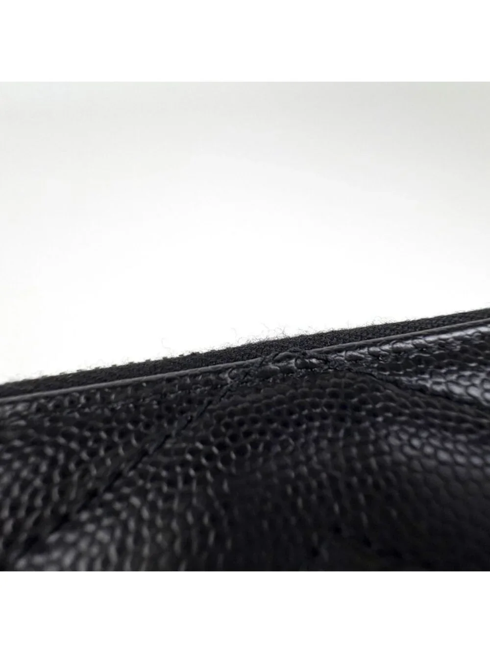 Saint Laurent Monogram Compact Zip Around Wallet Bifold Leather Black - Picture 5 of 8